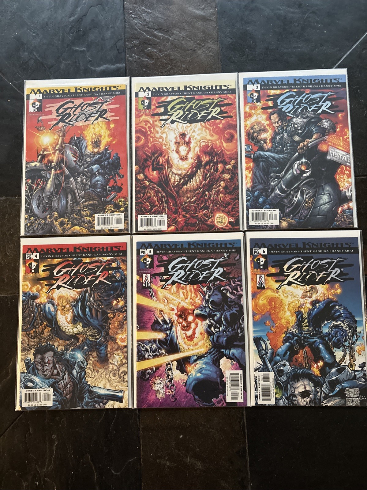 Ghost Rider #1-6 Marvel Knights (Complete Set 2001) - NM