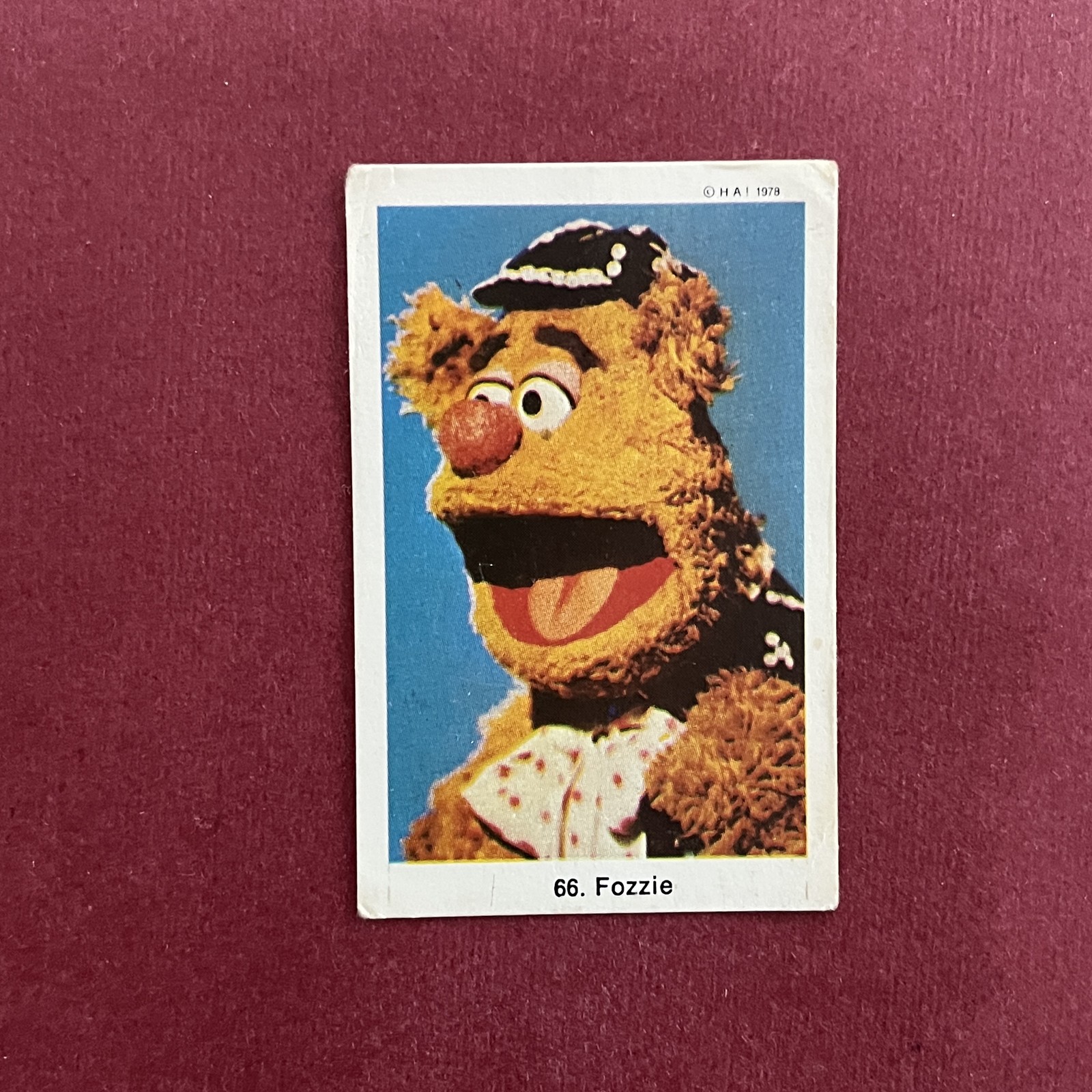 Fozzie 1979 Swedish Samlarsaker Popbilder #66 Trading Card