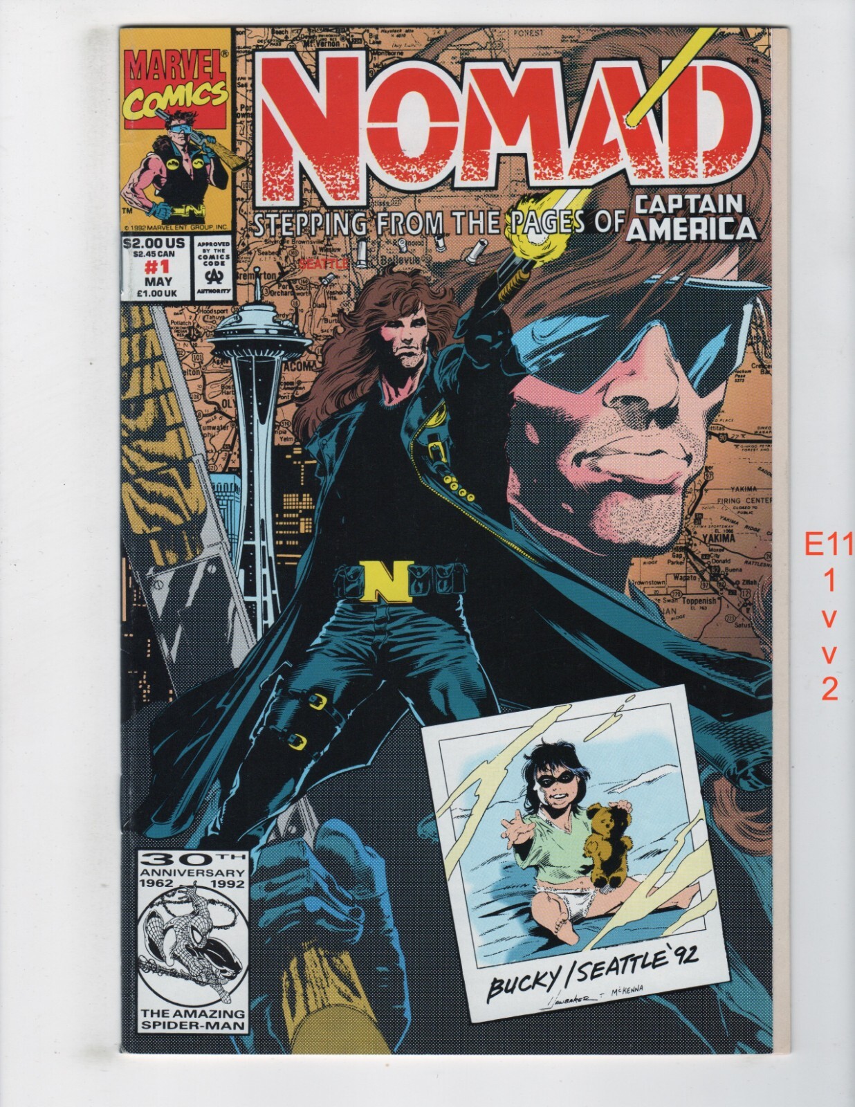 Nomad #1 VF/NM 1992 Marvel e1112