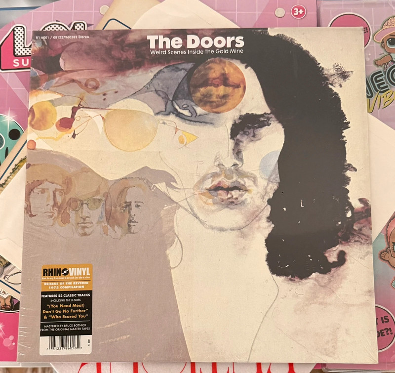 The Doors - weird scenes inside the gold mine- vinyl