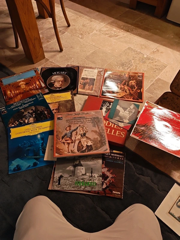Lots 33 tours anciens