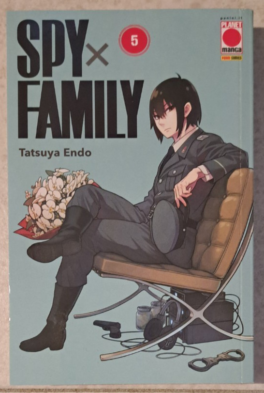 Spy X Family n.5 - 1° ristampa Planet Manga Panini- Tetsuya Endo