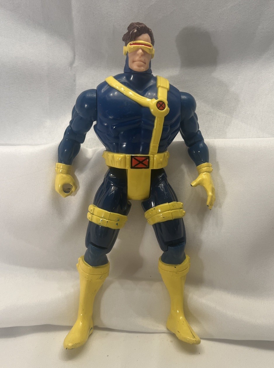 Modellino Vintage 1993 Toy Biz Uncanny X-Men Cyclops 10" Edizione Deluxe 