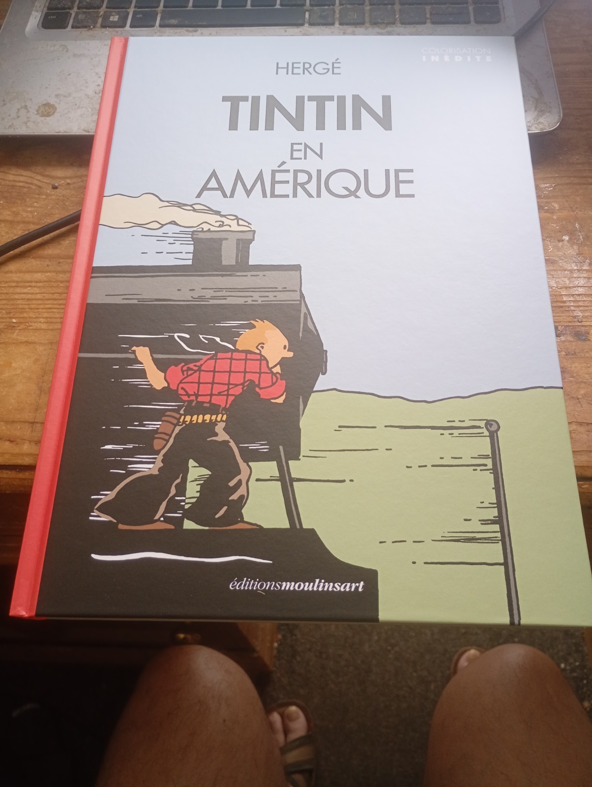 TINTIN en AMERIQUE V. colorisée HERGE éditions moulinsart 2020