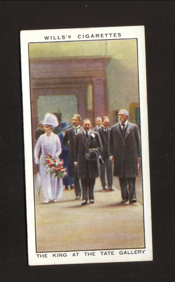 1935 Regno di Re Giorgio V Tate Gallery Wills British Cigarette Card #25 quasi nuovo