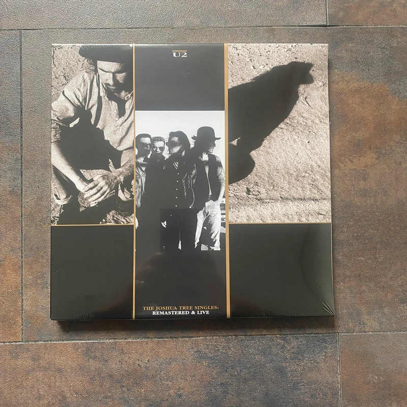 U2 – The Joshua Tree Singles – Remastered & Live – 4 x Vinyles 10”