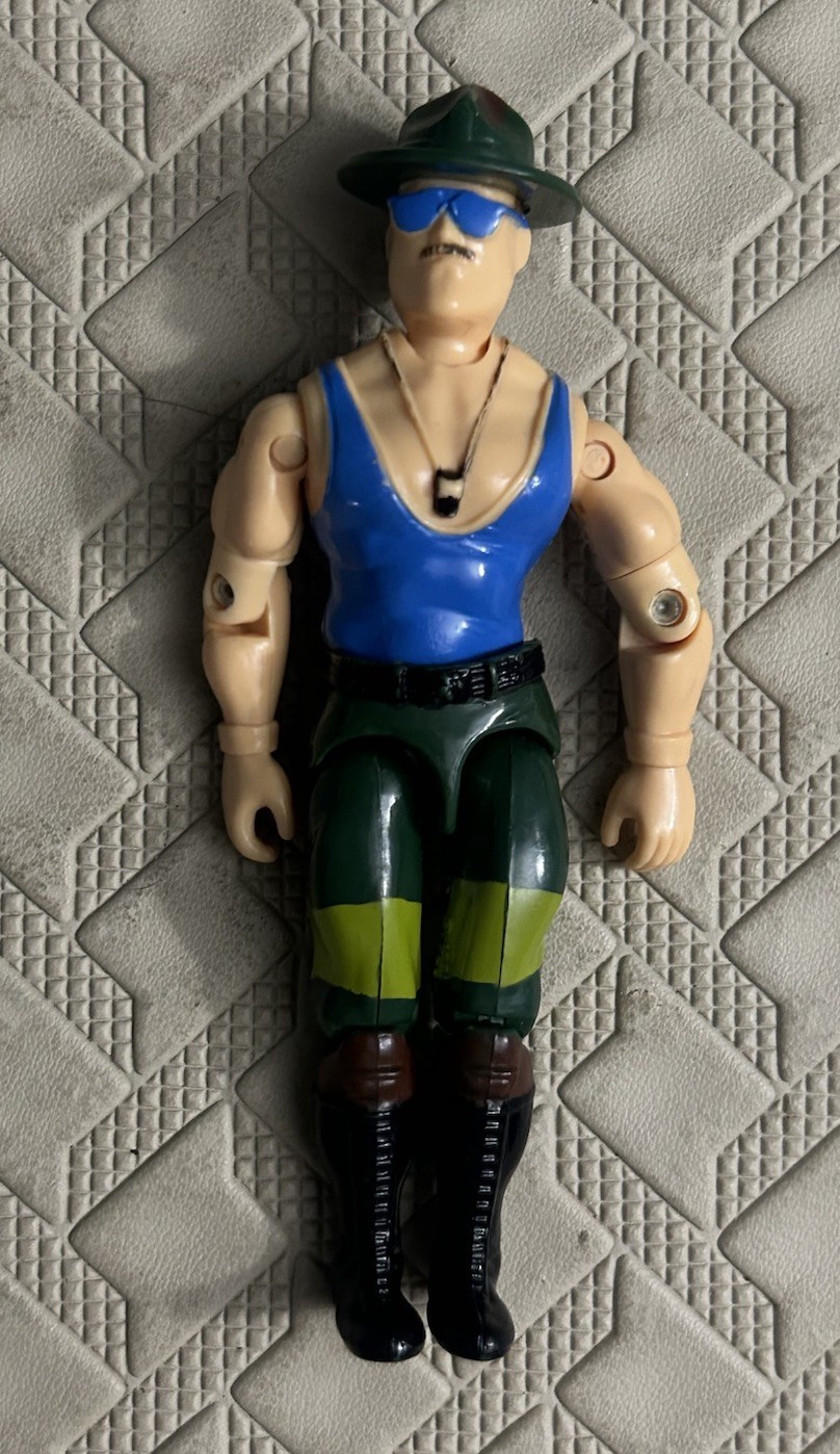 GI Joe Sgt. 1989 Modellino vintage Slaughter's Marauders originale