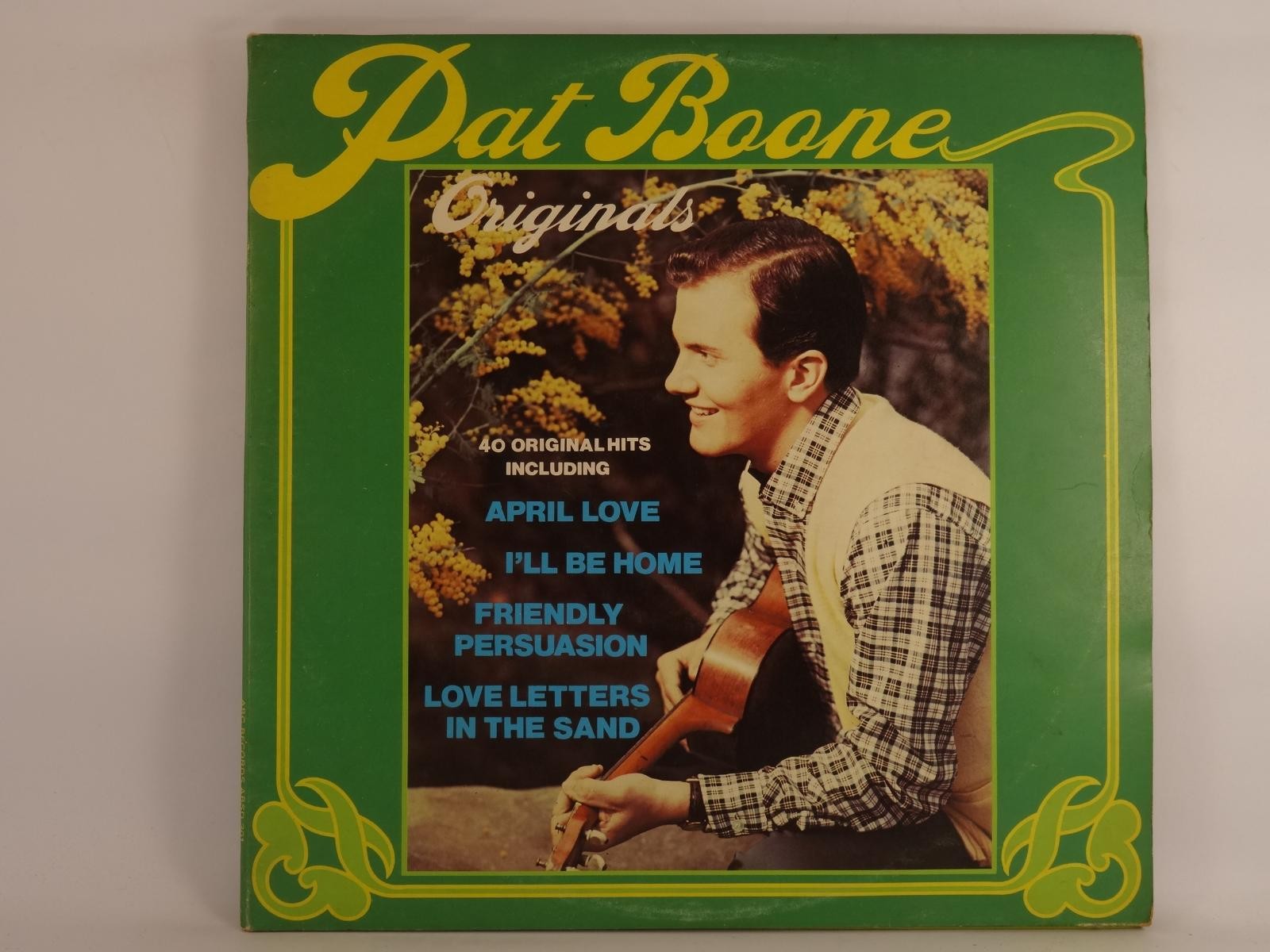 PAT BOONE ORIGINALS (2 DISCS) (338) 20+ Track LP including Picture Sleeve ABC RE