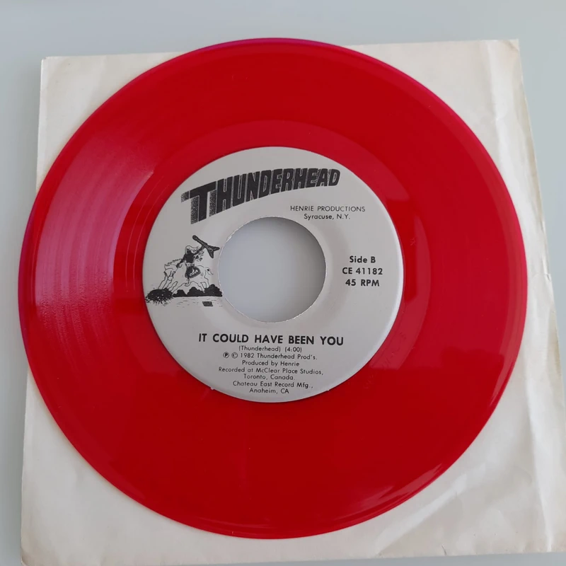Thunderhead - Sled Dog Boogie 7" 1982 US metal