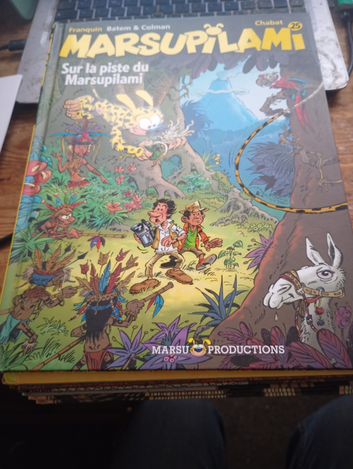 sur la piste du MARSUPILAMI BATEM COLMAN marsu productions 2012