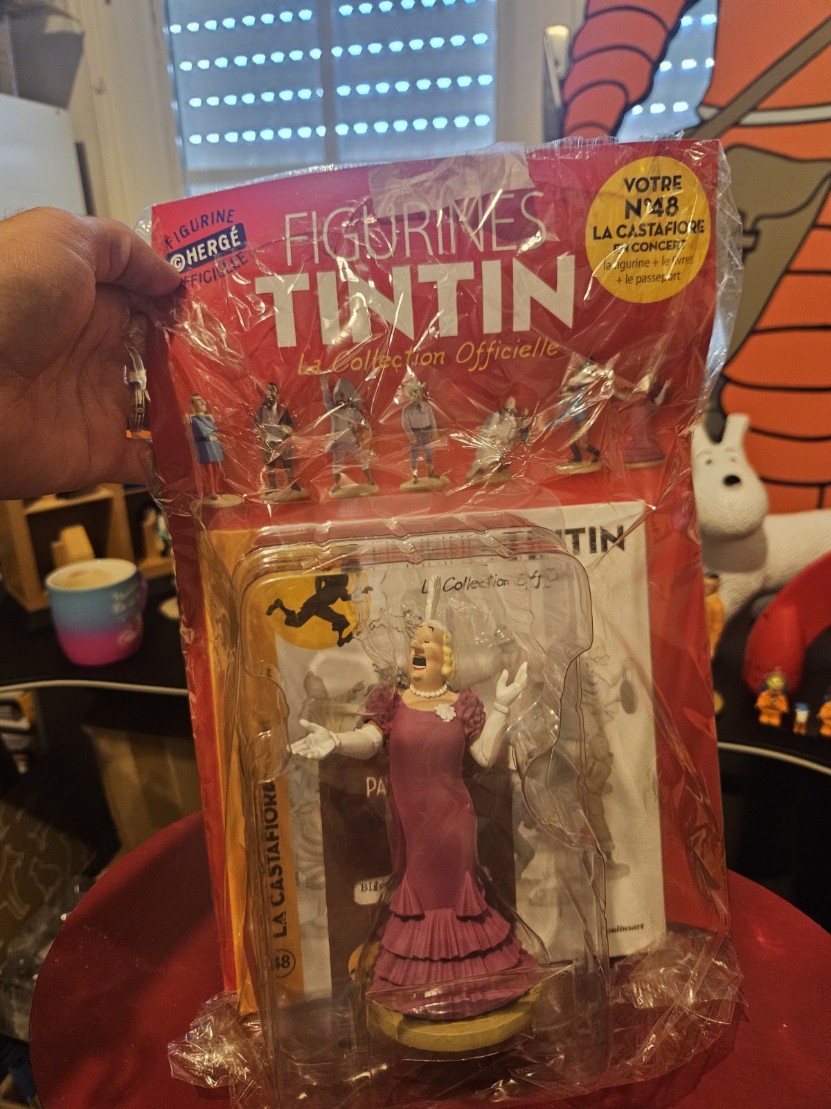 figurine Tintin Kuifje Collection Officielle Castafiore En Concert 