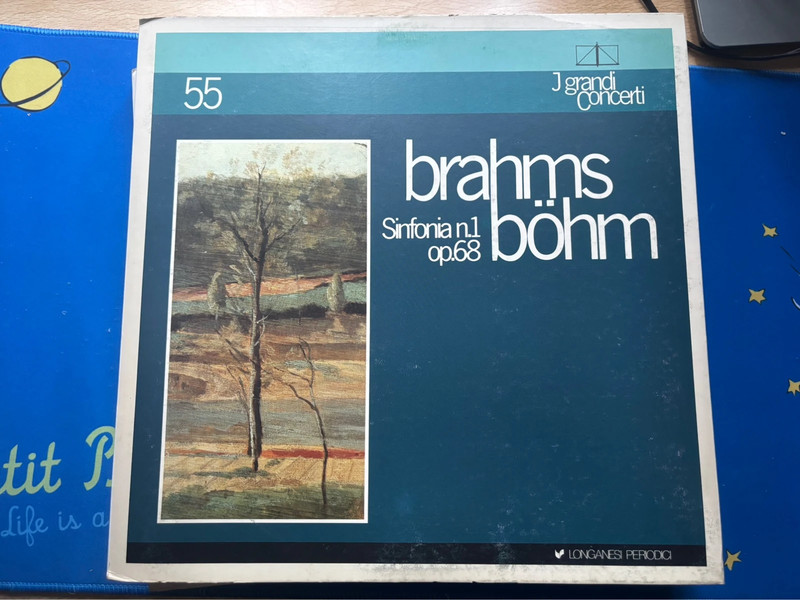 Vinile Brahms Sinfonia n.1 op.68 Böhm