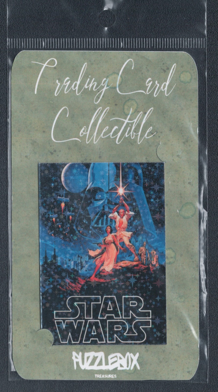 Carta collezionabile Star Wars sigillata da collezione di Puzzlebox