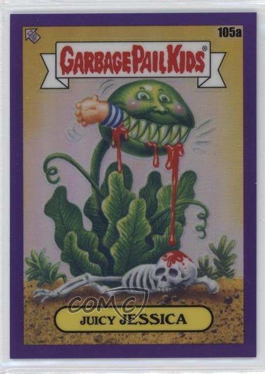 2020 Topps Chrome Garbage Pail Kids Original Series 3 Purple Refractor /250 pe8