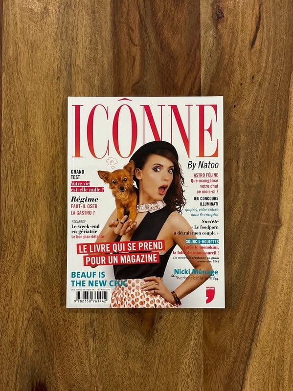 Magazine Icônne de la youtubeuse Natoo