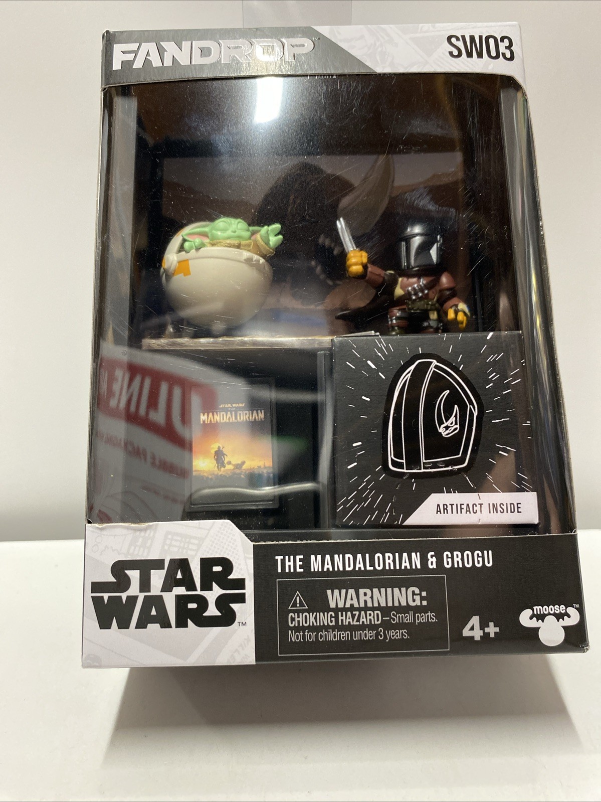 Moose Toys Fandrop 2 Pack Star Wars The Mandalorian & Grogu SW03