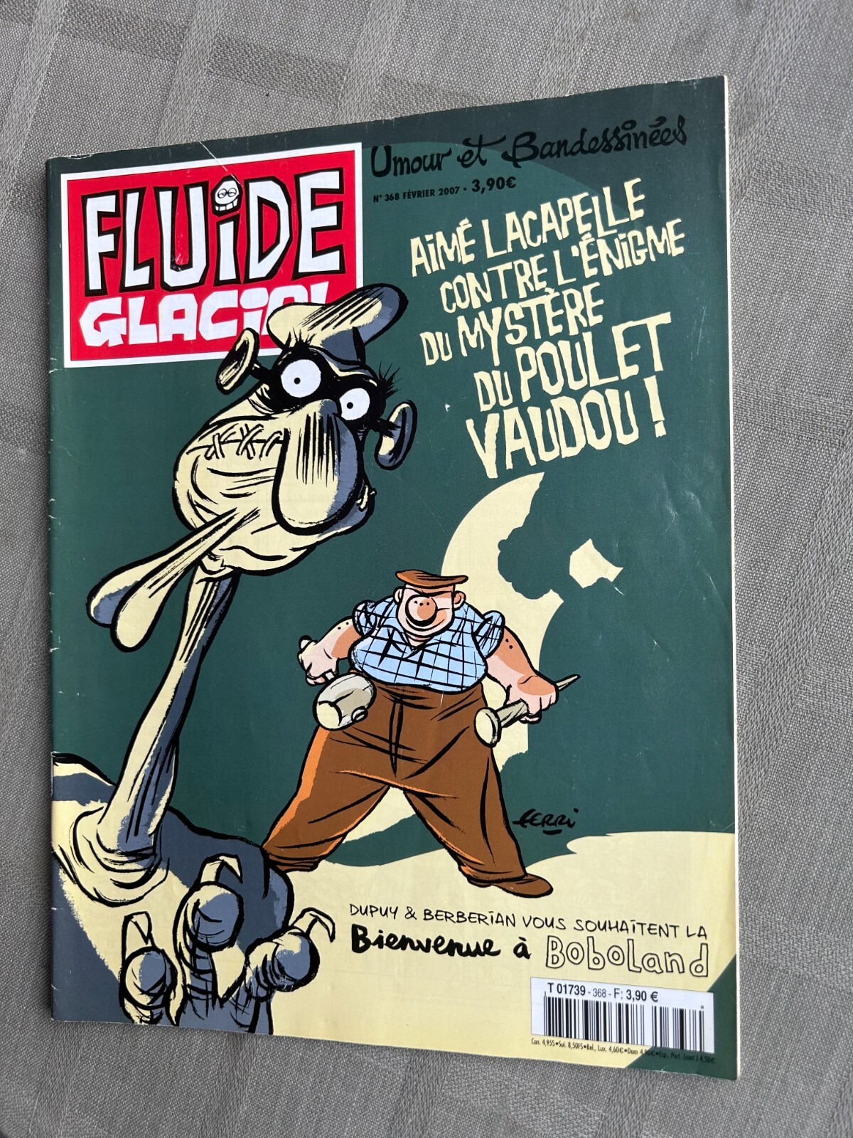 FLUIDE GLACIAL N°368 FÉVRIER 2007 EN BON ÉTAT