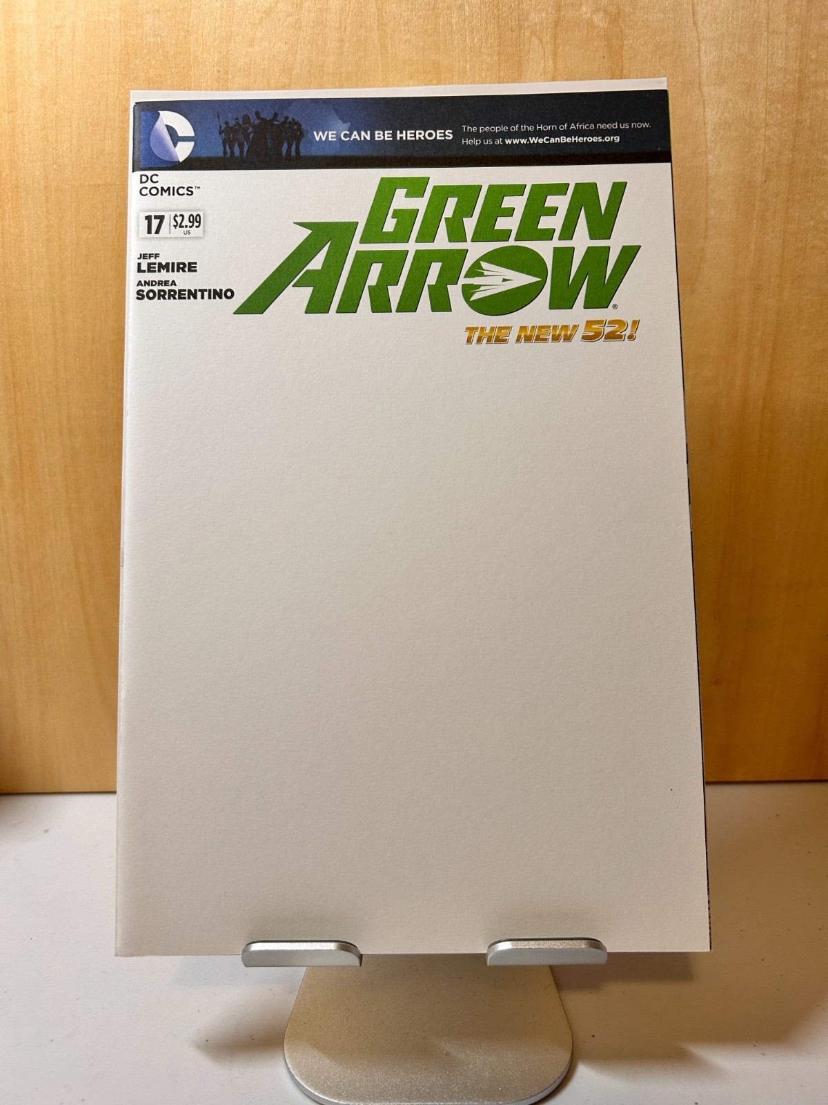 Green Arrow - New 52 #17, DC Comics, Apr 2013, NM, 1st App Komodo, Blank Variant