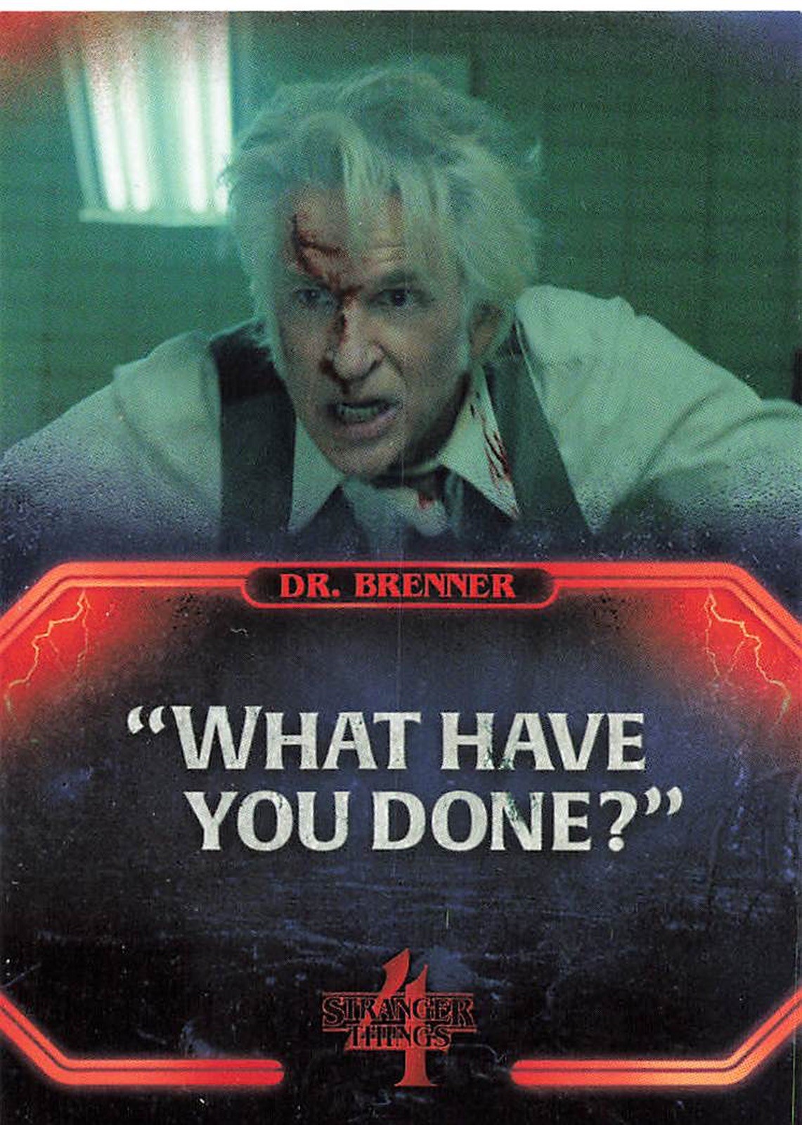 2023 Zerocool Stranger Things Season 4 Dr Bremner What Have You Done? #Q-8