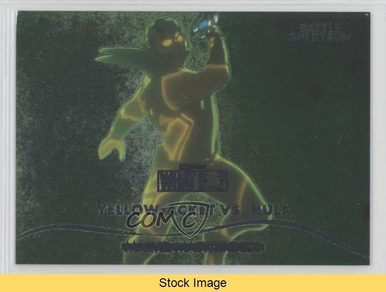 2023 Marvel What If? Masterpieces Battle Spectrum Yellowjacket vs Hulk READ 1ly1