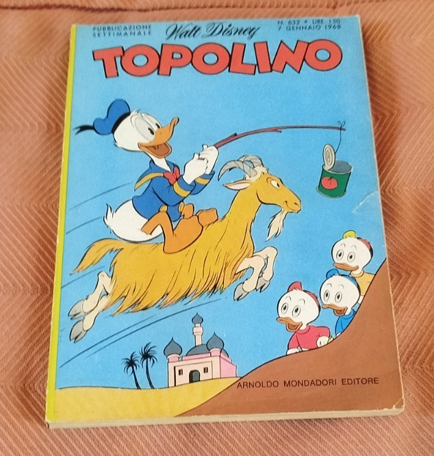 TOPOLINO NUMERO 632 OTTIMO CON BOLLINO CLUB GIOCHI NON SVOLTI