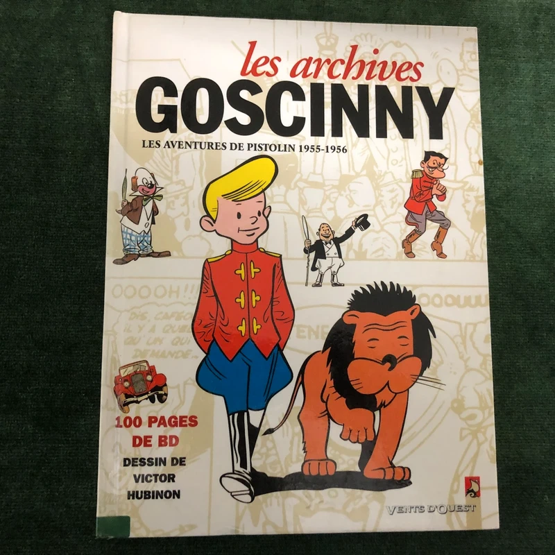 Les archives Goscinny Album issu de bibliothèque TBE