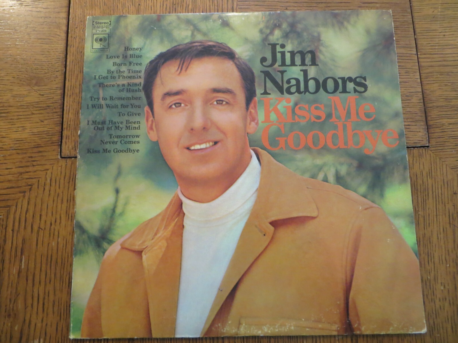 Jim Nabors – Kiss Me Goodbye - 1968 - Columbia CS 9620 Vinyl LP VG/G+