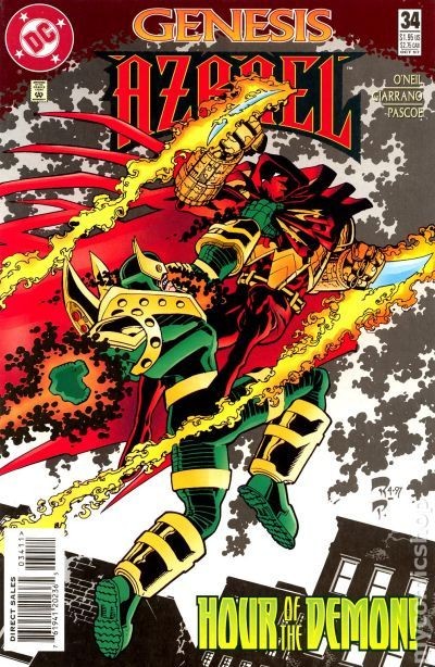 Azrael Agente del Pipistrello #34 VF+ 8.5 1997 Immagine Stock
