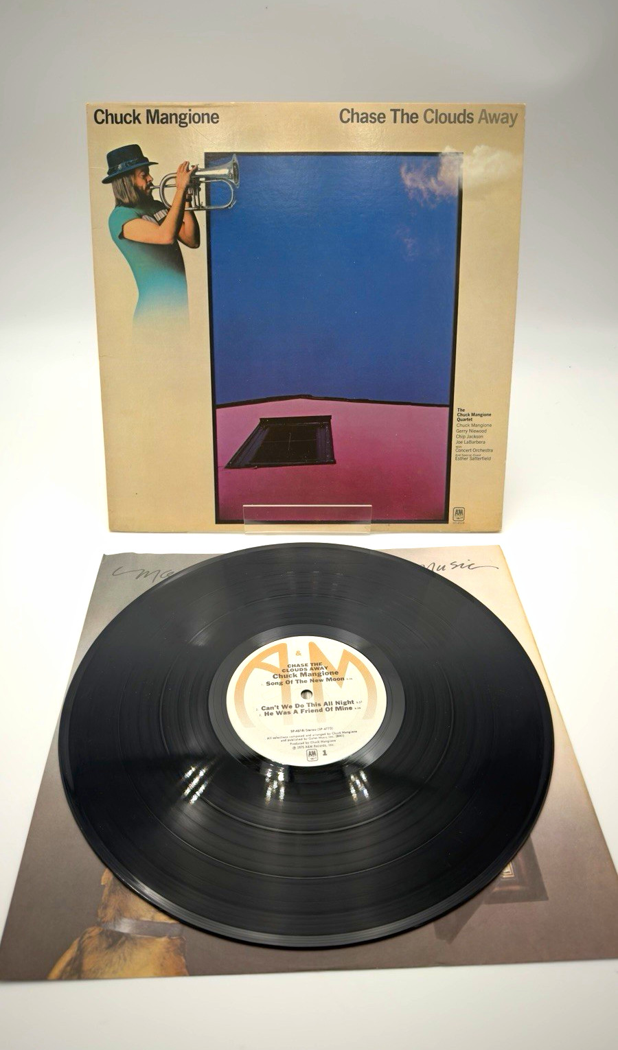 Chuck Mangione Chase The Clouds Away 1975 Vinyl LP A&M SP-4518 Jazz Fusion