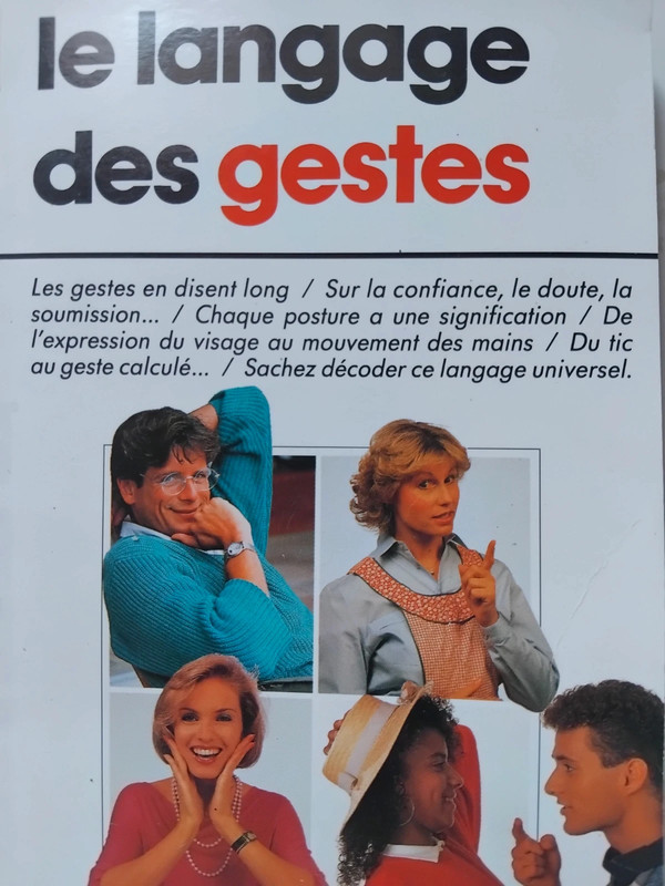 Le langage des gestes-Nathalie Pacout