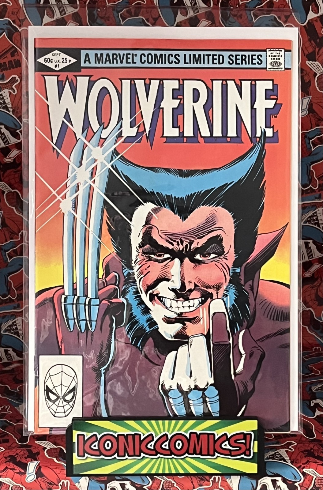 WOLVERINE #1 - SEPT 1982 - 1st WOLVERINE SOLO SERIES! - FN/VFN (7.0) CENTS COPY!