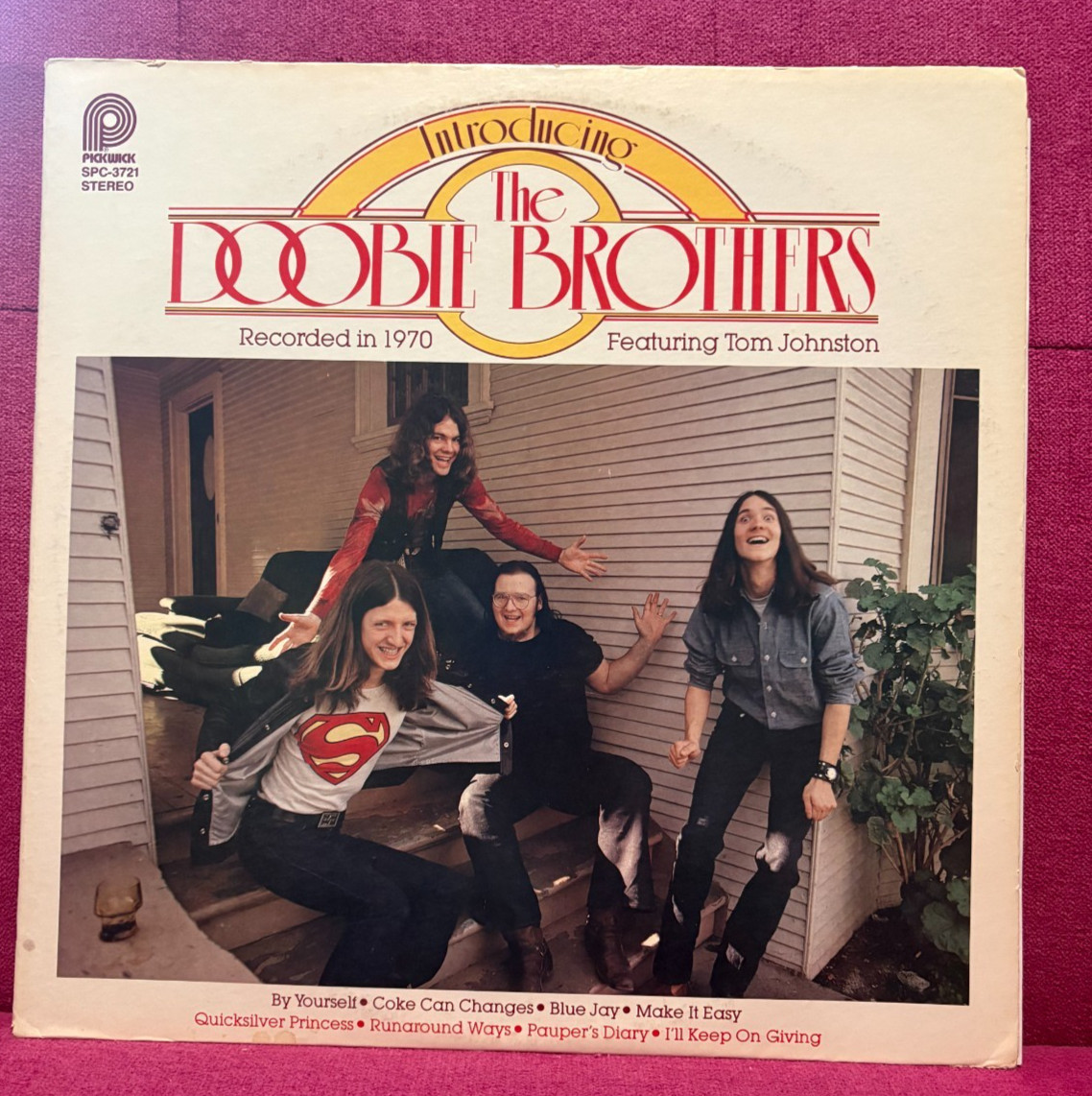 THE DOOBIE BROTHERS-Introducing The Doobie Brothers-Recorded in 1970-Pickwick