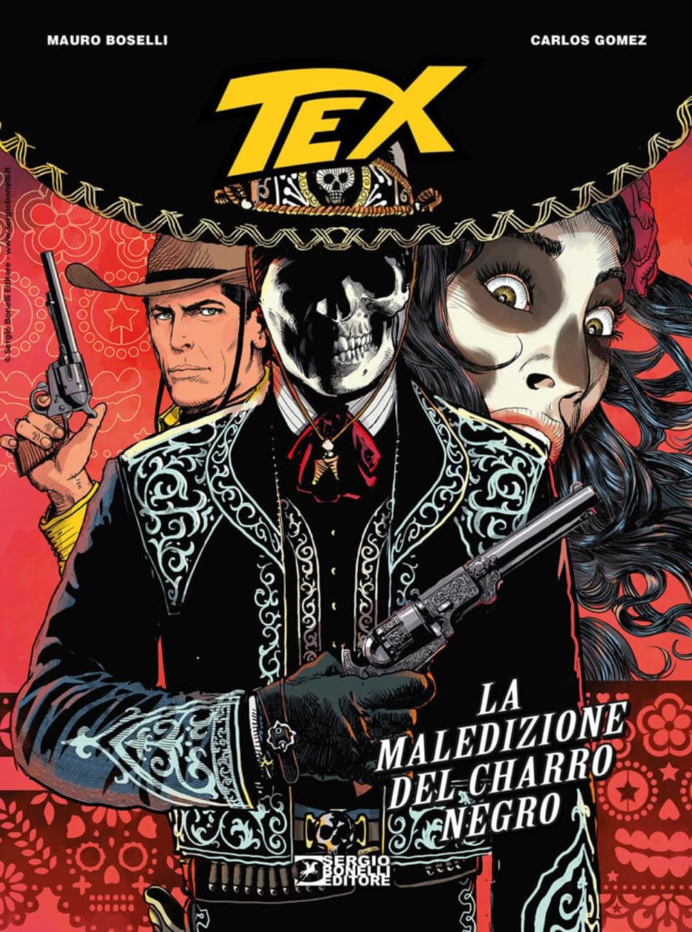 Tex la Maledizione del Charro Negro Copertina rigida Narrativa a fumetti
