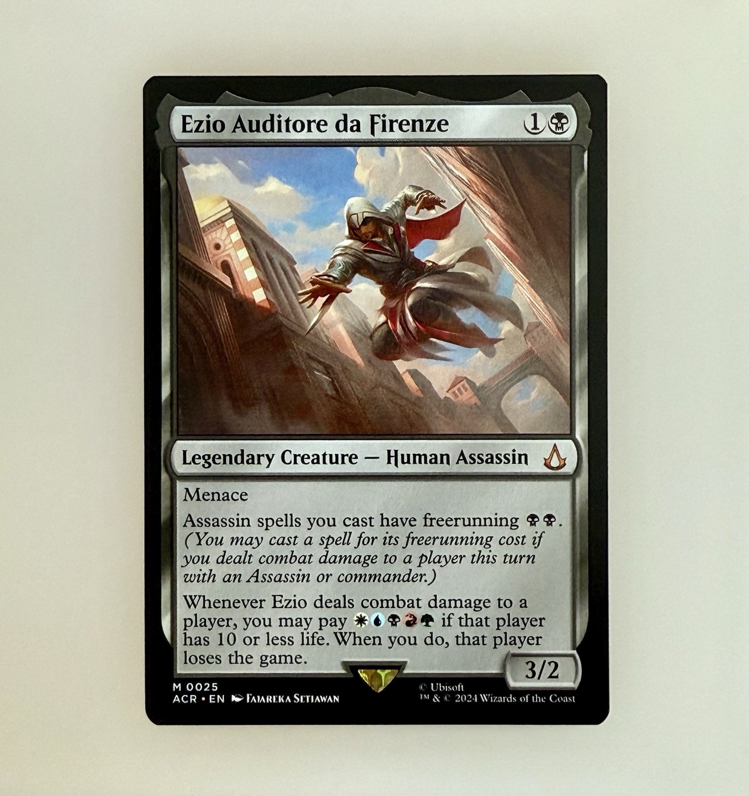 MTG:  Ezio Auditore da Firenze Universes Beyond: Assassin's Creed Reg NM