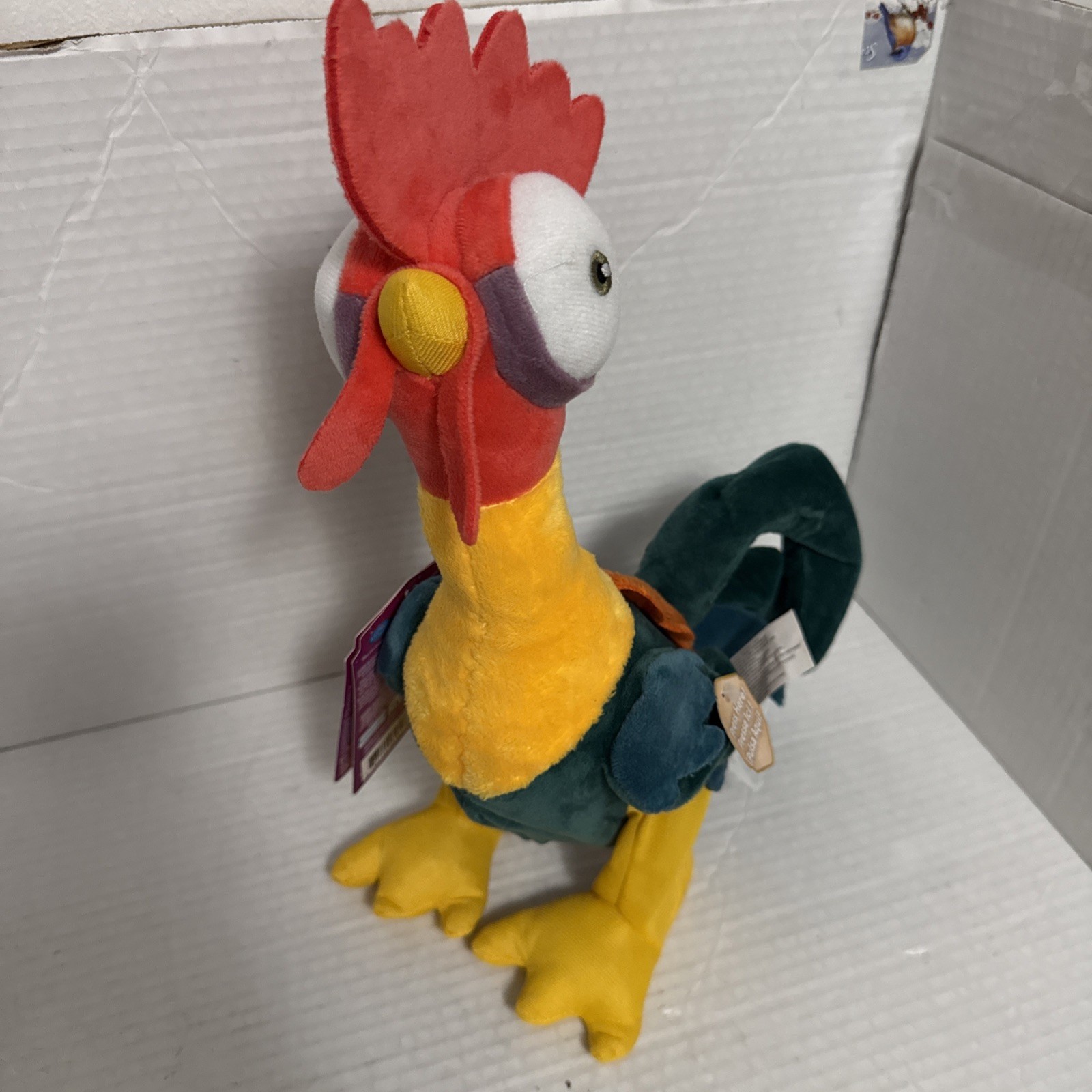 DISNEY Moana HEI HEI Peluche Giocattolo Interattivo 13” SUONI CLUCKING DANCING NUOVO CON ETICHETTE