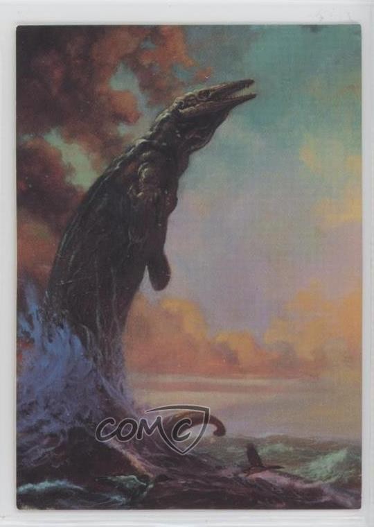 1993 Fumetto Immagini William Stout Mondi Perduti Mosasauro e Loons #12 3c7