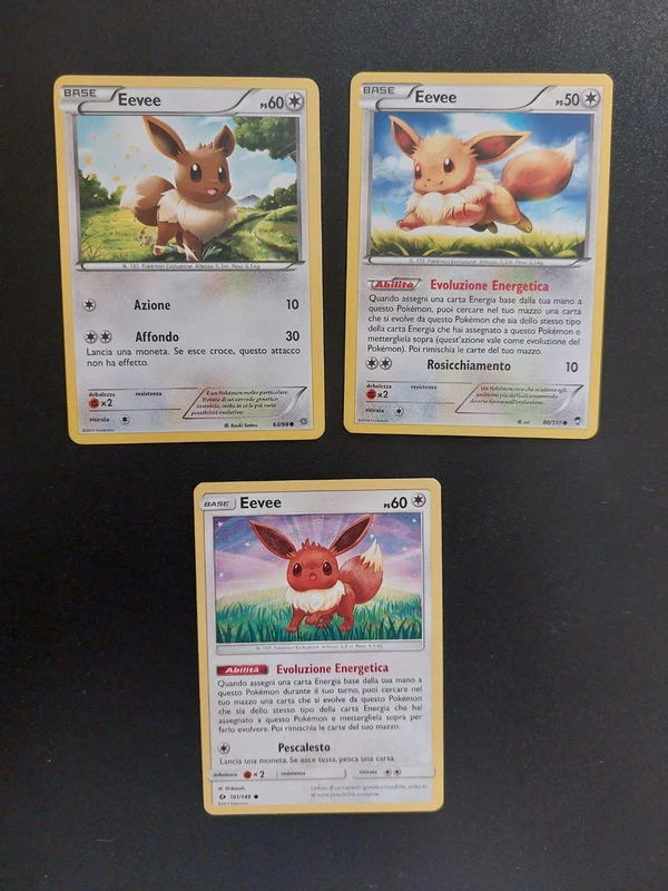 Eevee- 3 p.zi -Pokemon