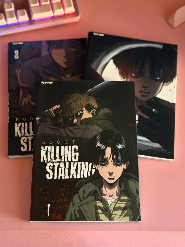 Killing Stalking 1 2 3 Koogi JPop prima edizione a colori