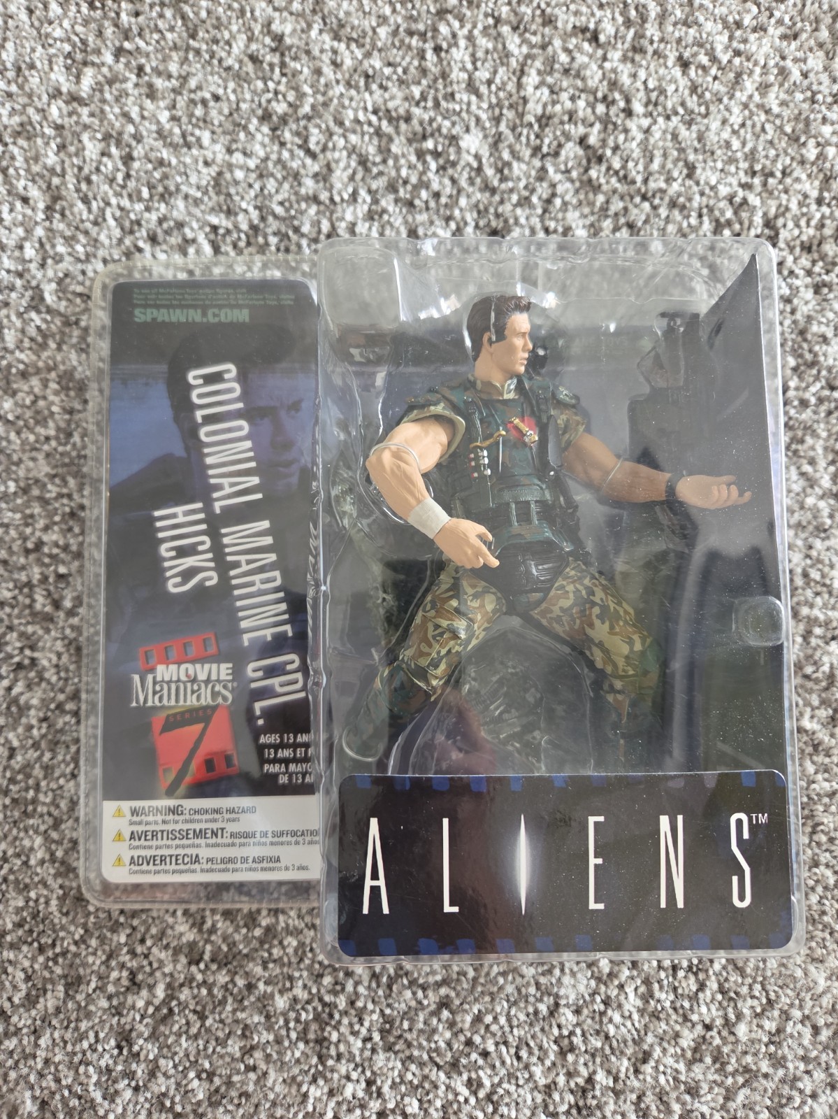 McFarlane Toys Movie Maniacs Serie 7 Colonial Marine CPL Hicks Figura - Alieni
