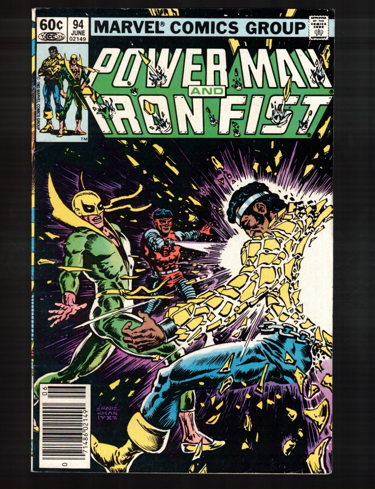 Power Man and Iron Fist #94 vs Chemistro!  VG  1983 Marvel Comic