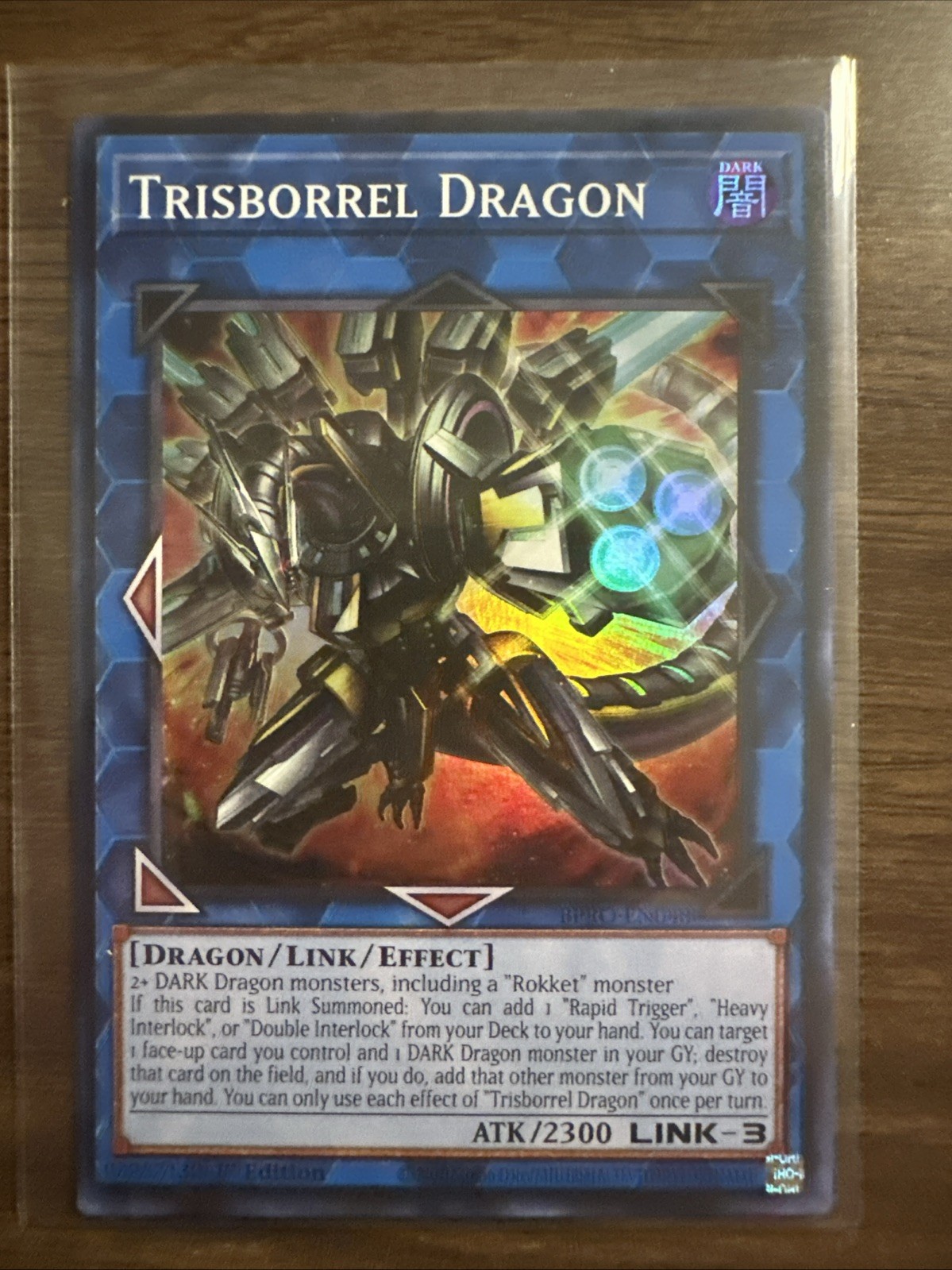 Trisborrel Dragon BPRO-EN048 Burst Protocol 1° Edizione