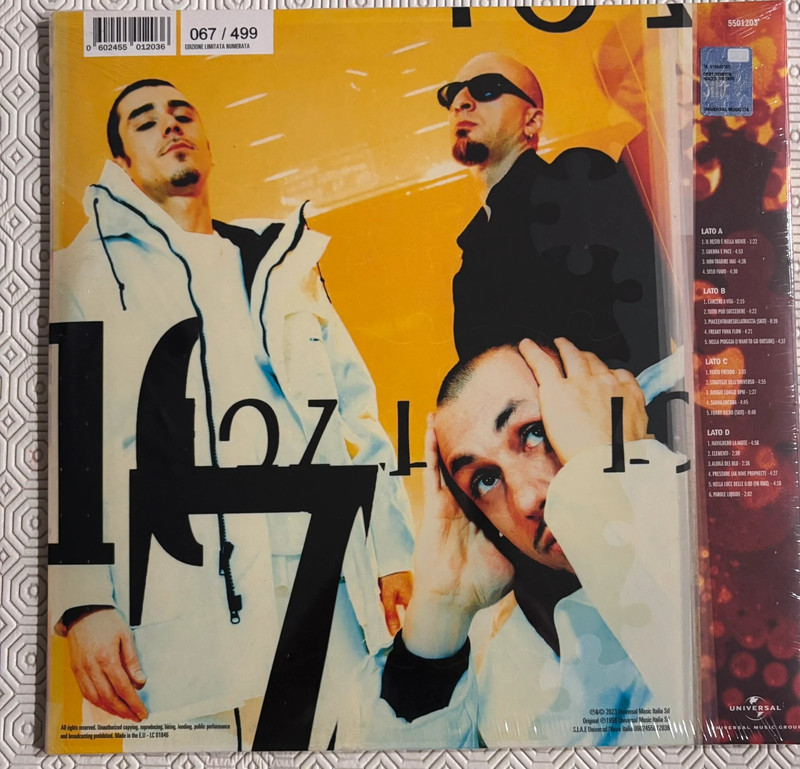 Vinile 107 elementi neffa
