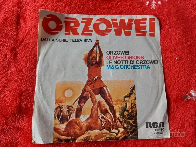 Disco 45 giri in vinile Orzowei