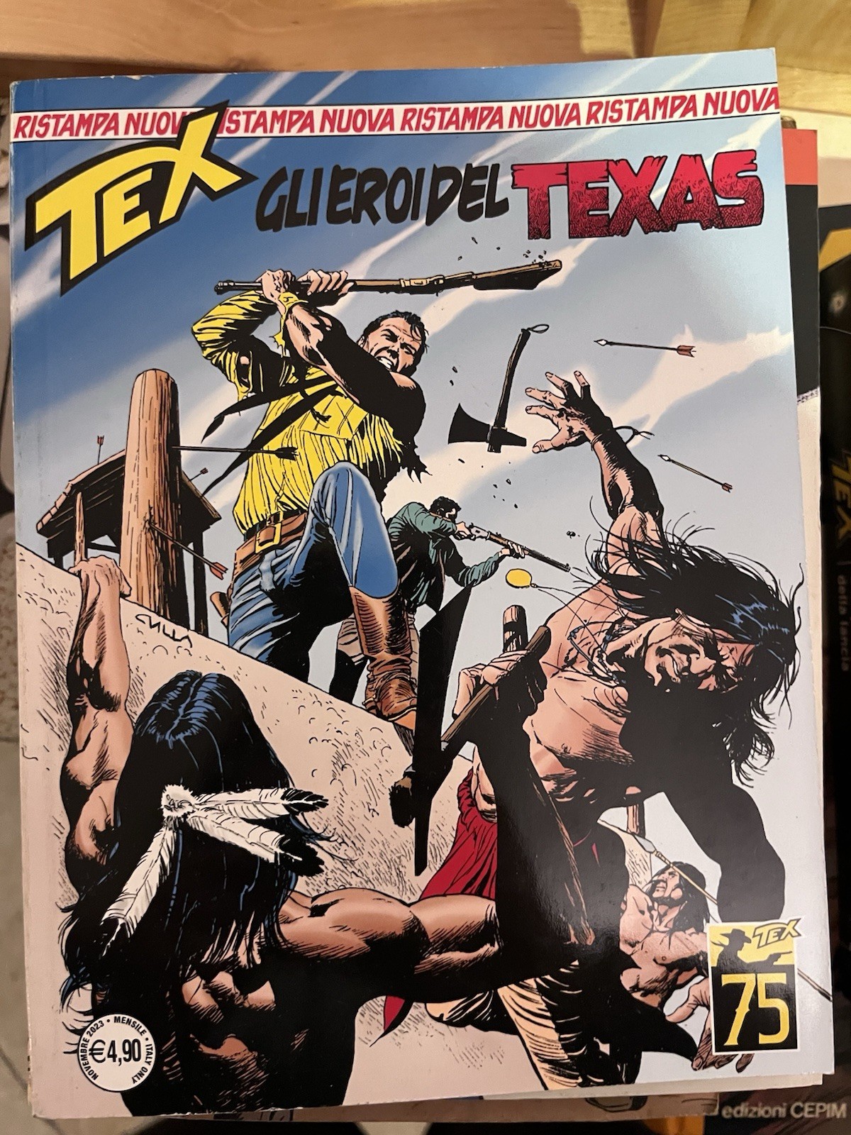 Sergio Bonelli Editore Tex Magazine n.75 Gli eroi del Texas 2023
