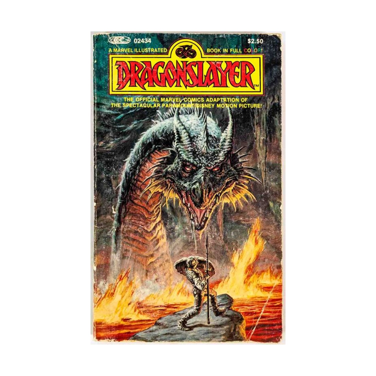 Marvel Fantasy Graphic Novel Dragonslayer Fair+