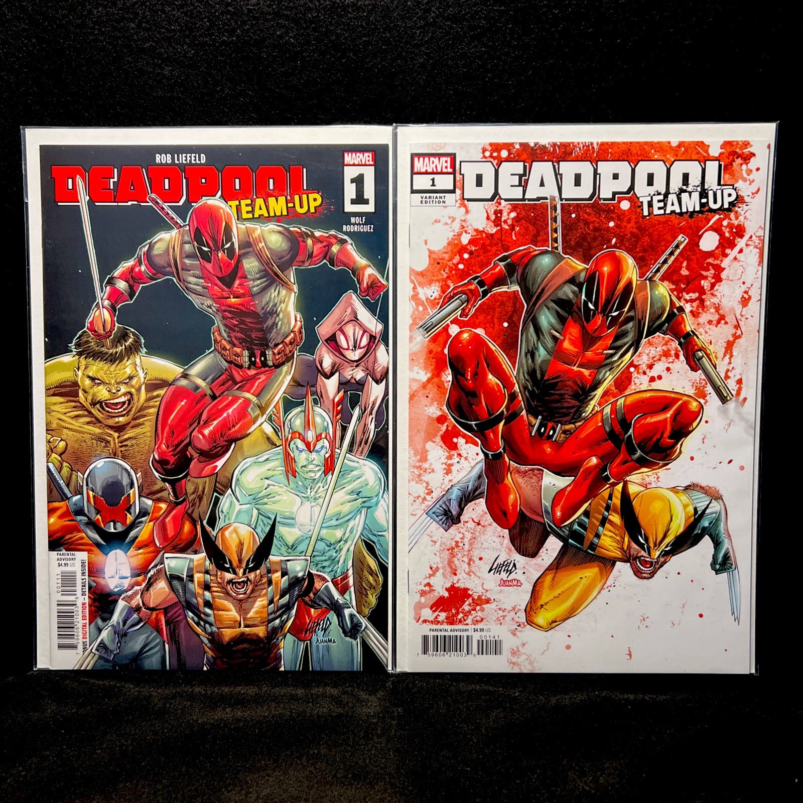 Deadpool Team Up #1 copertina principale e copertina variante Marvel Comics 2024 quasi nuovo