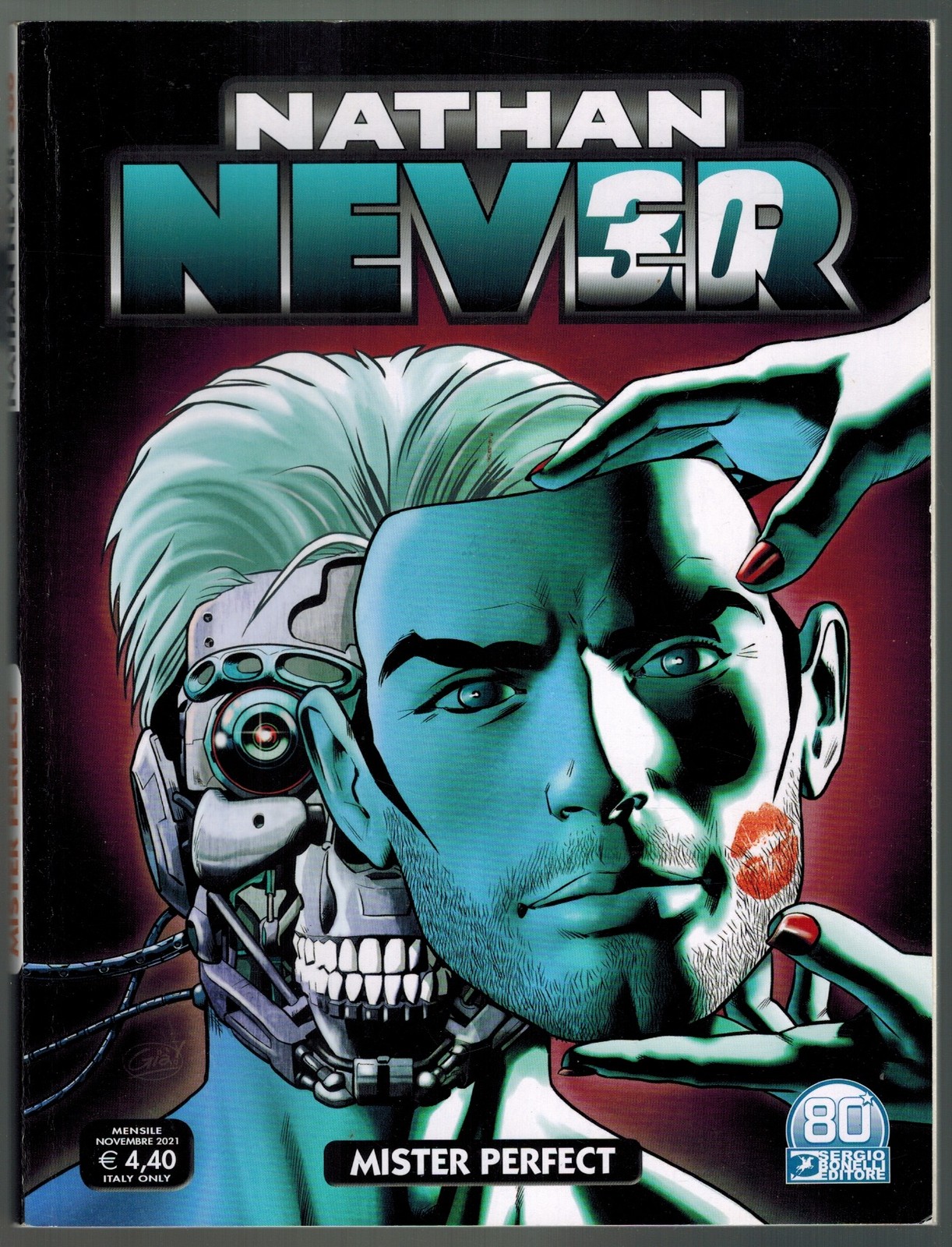 Nathan Never 366 Mister Perfect Bonelli 2021 Masala Pianta