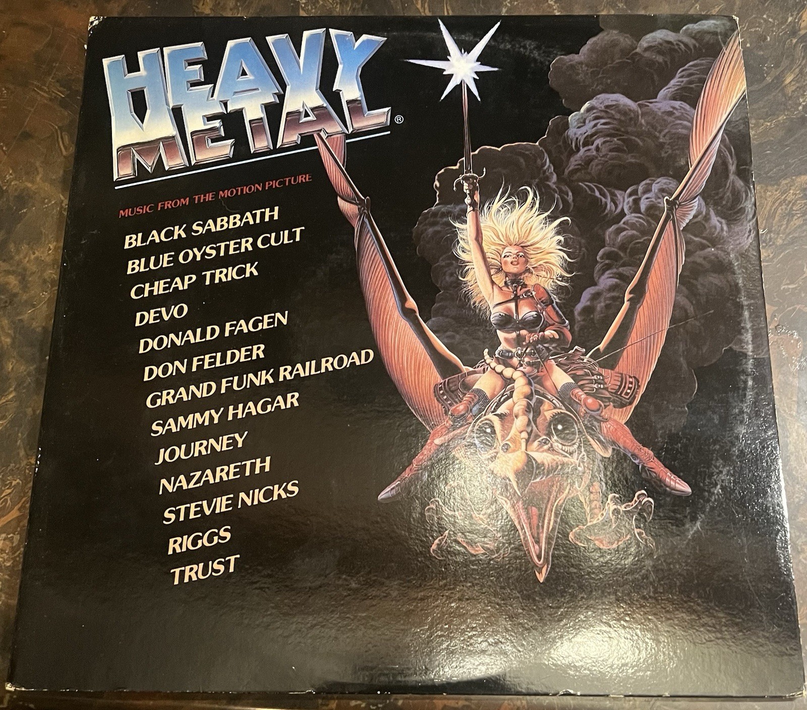 Heavy Metal Music From The Motion Picture 1981 2LP Vinyl Asylum DP-90004