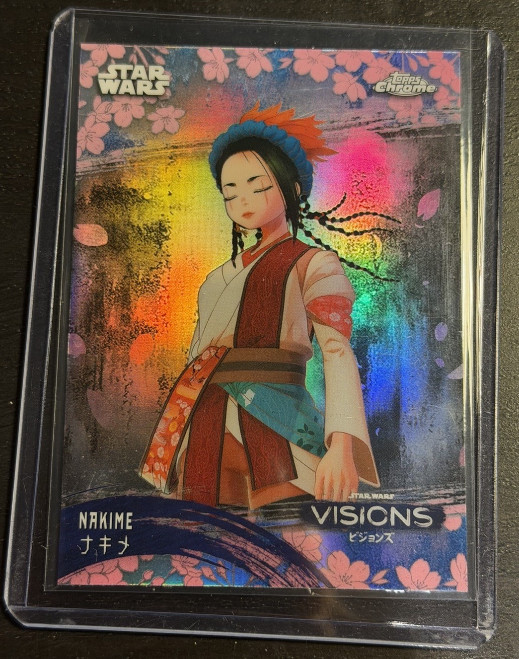 Nakime Star Wars Topps Chrome 2026 Trading Card Visions Anime