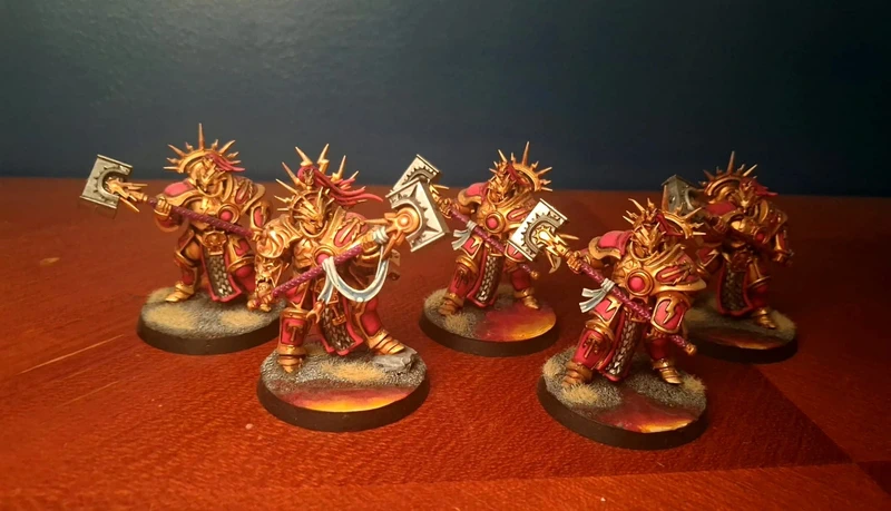 Warhammer 5 Paladins - Stormcast Eternals AOS